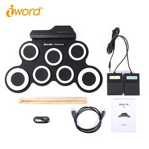 USB Électronique <span class=keywords><strong>Tambour</strong></span> <span class=keywords><strong>Percussion</strong></span> Épaissir Silicone Main Rouleau <span class=keywords><strong>Tambour</strong></span> - Product Image 6