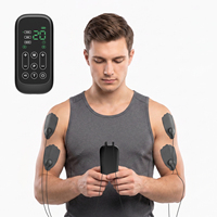 Appareil de massage TENS portable filaire, 25 niveaux réglables, dispositif électrique de soulagement de la douleur corporelle, 2 canaux de sortie, OEM ODM Musical