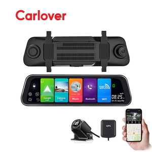 Android 8.1 Dash Cam 10 inch Car DVR 4 gam GPS ADAS gương chiếu hậu 1080p Video Recorder ống kính kép 1080P máy ảnh chiếu hậu - Product Image 1
