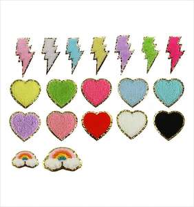 Remendo de mouse bordado de desenho animado para roupas por atacado, adesivo de lantejoulas, certificado de fábrica, etiqueta de remendo bordado - Product Image 4