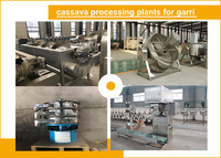 Máquina de procesamiento Gari, línea de producción de Garri de planta, máquina de fabricación de Ligne de producción de Garri en igigeria