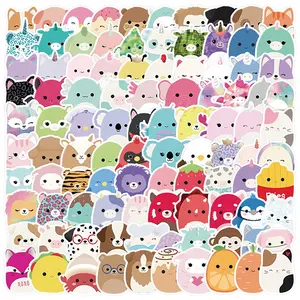 100 pièces mignon enfants autocollants téléphone portable tasse ordinateur décoration autocollants cahier étanche autocollants