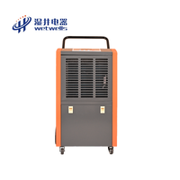 Déshumidificateur commercial WETWELLS 70L, déshumidificateur industriel, sécheur d'air