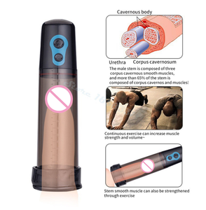 <span class=keywords><strong>Pro</strong></span> Male Enhancement Elektrische Penis <span class=keywords><strong>Extender</strong></span> Vakuumpumpe Größeres Vergrößerung system für Männer Produkte für Erwachsene Sexspielzeug - Product Image 2
