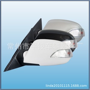 ชุดกระจกมองข้างฮุนได เอลันตร้า สีขาว ทำจากพลาสติก ABS พร้อมไฟเลี้ยว สำหรับเปลี่ยนทดแทน - Product Image 3