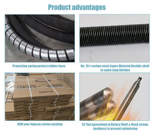 Moteur et roulement internes de tisonnier 220V d'aiguille de vibrateur concret électrique de type du Japon avec des composants de noyau - Product Image 6
