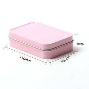 Mini boîte vide portable recyclable personnalisée en usine petite boîte en fer blanc personnalisée conteneur d'emballage de <span class=keywords><strong>cadeau</strong></span>/bonbons/menthe boîte en fer blanc - Product Image 5