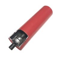Ensemble de rouleaux de guidage auto-alignants en acier au carbone robuste pour la correction de la déviation de la courroie