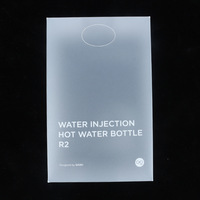 Impression personnalisée mat givré transparent D'ANIMAL FAMILIER de pvc PP bouteille d'emballage en plastique pliable boîte avec logo