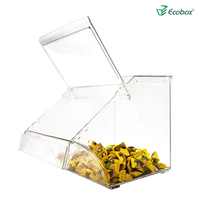 ECOBOX Scoop Bin Récipient alimentaire en plastique pour stockage de noix en vrac Conteneur alimentaire pour bonbons à vendre