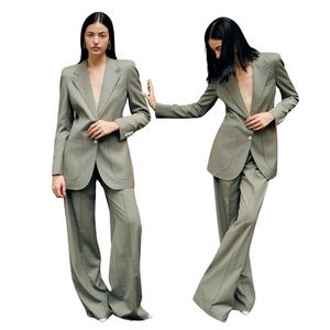 Euphony femmes élégant vêtements d'été haute couture taille moyenne chemise pantalon respirant Style minimaliste meilleure qualité ODM approvisionnement - Product Image 1