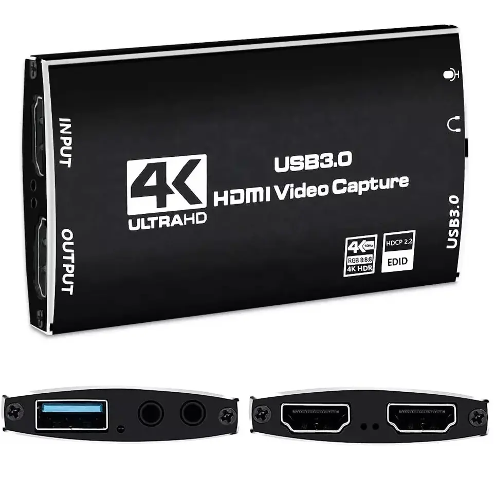 OZC5 Ultr-a HD 1080P 60FPS 30FPS USB 3.0 HDM-I dispositivo scheda di acquisizione Audio Video 4K per la registrazione di giochi trasmissione in Streaming Live