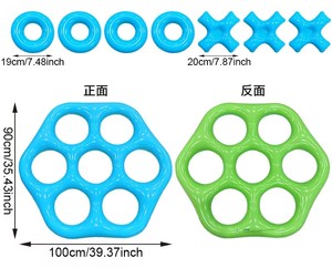 Vente en gros usine de tapis flottants gonflables en PVC personnalisés, jeux de lancer d'anneaux aquatiques et jouets de piscine pour enfants et loisirs - Product Image 3