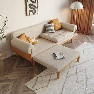 Moderno semplice piccolo appartamento soggiorno mobili piccolo divano letto divano divano estraibile divano letto pieghevole divano letto in <span class=keywords><strong>legno</strong></span> - Product Image 6