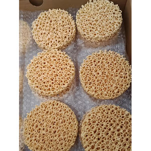 <span class=keywords><strong>Plaque</strong></span> en mousse céramique haute résistance, filtre en mousse céramique d'alumine 10-70 PPI pour la purification industrielle des fonderies d'aluminium - Product Image 3