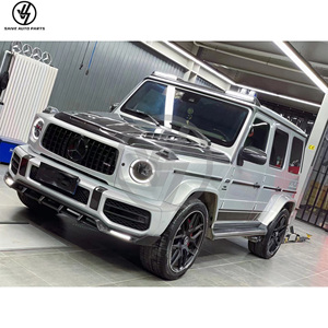 Kit carrosserie style Topcar en fibre de carbone sèche avec capot pour Mercedes Benz Classe G W464 W463A G63 G500 2019-2023 - Product Image 4