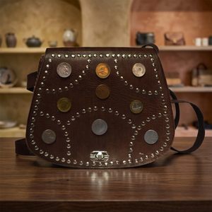 BiyaDNA Store élégant sac à main en cuir de veau marron de qualité supérieure avec fermeture éclair porte-monnaie multiple pour le voyage - Product Image 3