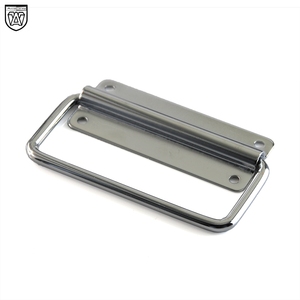 Glue-Free Movable Handle Spring <b>Toolbox</b> Pull Ring Folding <b>Metal</b> Grip for Wooden Box - Product Image 5