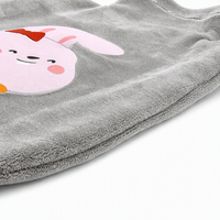 Housse de bouillotte en peluche douce à imprimé dessin animé mignon pour les crampes menstruelles et le réchauffement corporel – Cadeau d'hiver en gros