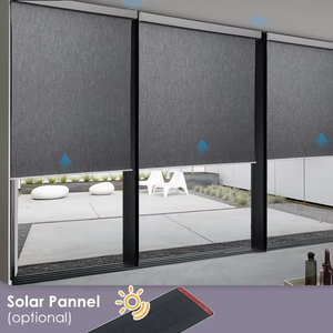 Tende avvolgibili per finestre da ufficio moderne <span class=keywords><strong>tapparelle</strong></span> per tende intelligenti automatiche motorizzate elettriche ombreggiature da sole abilitate per Alexa - Product Image 1