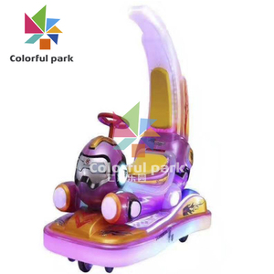 Colorido Parque parachoques del coche <span class=keywords><strong>de</strong></span> carreras <span class=keywords><strong>de</strong></span> <span class=keywords><strong>simulador</strong></span> <span class=keywords><strong>de</strong></span> juego moneda + operado + juego - Product Image 5