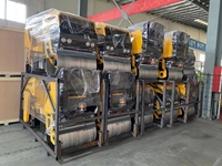 Mini Compacteur Routier 1 Tonne 2 Tonnes 3 Tonnes, Rouleau Compresseur à Moteur Diesel ou Essence 13HP pour Asphalt