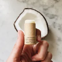 100% papier Kraft naturel baume à lèvres Mini taille papier Tube 100% biodégradable recyclable haut de gamme cylindre Tube personnalisé imprimé