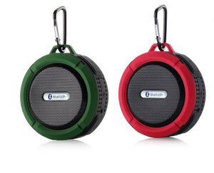 Mini thông minh di động BT loa không dây không thấm nước Stereo rảnh tay âm nhạc bên loa màu xanh Loa răng - Product Image 4