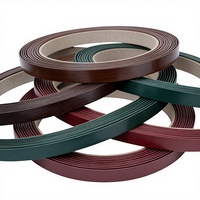 Bande de chantournage en PVC/ABS écologique, options de couleurs riches, largeur personnalisable pour panneaux de meubles