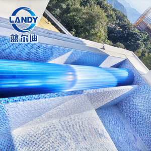ผ้าคลุมสระว่ายน้ำไฟฟ้า Landy วัสดุ PC คุณสมบัติความปลอดภัย สำหรับสระว่ายน้ำในบ้านพักตากอากาศส่วนตัว - Product Image 4