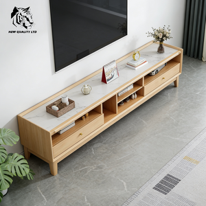 Venta directa de fábrica, precio económico, logotipo personalizado, gran stock listo para enviar, mueble para TV de nuevo diseño, mueble de madera para sala de estar, aparador para TV. - Product Image 4