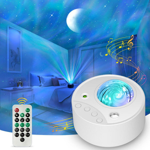 Proyector de Luz Aurora USB, Luz Nocturna LED Multicolor para Dormitorio y Sala de Estar, Modelo Planeta K-1090 - Product Image 3