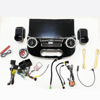 Pantalla de Radio Android de 17 Pulgadas con Carplay y GPS Integrado, OLED DSP MP3 para Mercedes Benz Vito W447 2016-2023, 1 Año de Garantía