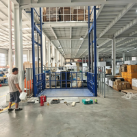 Elektrikli Kargo Asansörü Yük Asansörü Hidrolik Kargo Platformu Depo Fabrika Kullanımı İçin