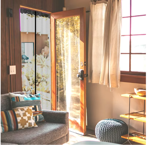 Thiết kế hiện đại tự đóng cửa màn hình cửa chống muỗi thân thiện với vật nuôi cho rèm cửa nhà làm bằng polyester bền - Product Image 3