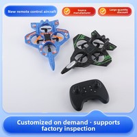 Vente directe usine – Avion télécommandé électrique prêt à l'emploi pour intérieur, 4 canaux, en mousse EVA, jouet pour enfants avec éclairage coloré, certifié CE EN71