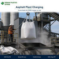 Sac Big Bag pour asphalte, sac jumbo pour asphalte chaud, sac Big Bag de bitume 1000 kg, FIBC résistant à la chaleur à 180 degrés, Bolsa De Asfalto