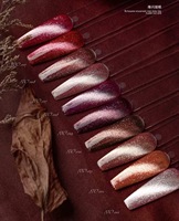 Gel UV professionnel effet œil de chat, haute qualité, à paillettes magnétiques, pour salon de manucure, vente chaude OEM
