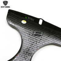 Difusor Trasero G82 G80 de Fibra de Carbono Seca para BMW M3 M4 G80 G82, Divisor de Parachoques Trasero, Accesorios Exteriores, Kits de Carrocería, 2 Piezas/Juego