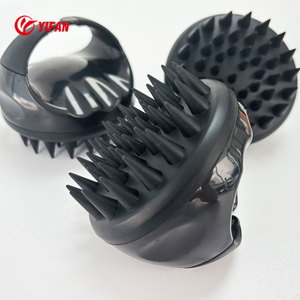 Brosse à poils en silicone douce pour les animaux, efficace pour enlever les poils, <span class=keywords><strong>massage</strong></span> confortable pour chien, chat, cheval, accessoires de toilettage multi-animaux - Product Image 6