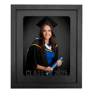 Đen Tốt Nghiệp Khung Ảnh Lớp <span class=keywords><strong>2025</strong></span> Tái Chế Nhựa 3D Khung Hình Gỗ Khung Cho 8*10 Hình Ảnh - Product Image 4