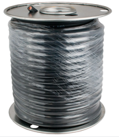Câble de batterie flexible 1/0 AWG PVC IP67 évalué 3/8 "bornes OFC cuivre pur automobile solaire RV moto Construction