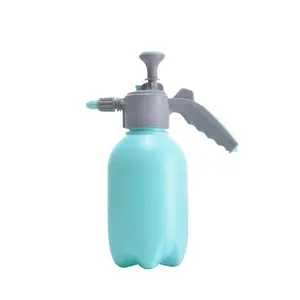 Spray de pressão de ar plástico doméstico, spray pulverizador de pressão de ar, latas de rega, spray manual, garrafa spray