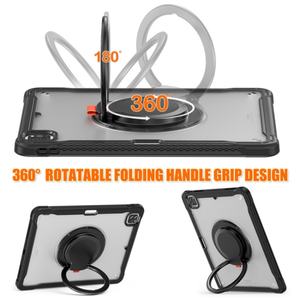 เคสแท็บเล็ต TPU PC สำหรับ iPad Pro 12.9 นิ้ว รุ่นปี 2022 2021 2020 2018 ดีไซน์แข็งแรงทนทาน พร้อมขาตั้งและฟังก์ชั่นป้องกัน - Product Image 5