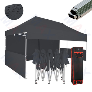 Tenda Mega esagonale 48mm in alluminio Popup 10x10 e 10x20 tenda a baldacchino pieghevole all'aperto tenda fiera - Product Image 2