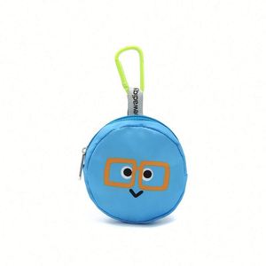 New Fashion Candy Color Round Bag Mini Solid Color Key Bag Round Change Storage Bag - Product Image 2