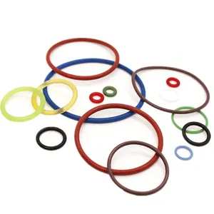 Cấp thực phẩm đầy màu sắc Silicone cao su vòng O Ring nhà sản xuất