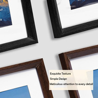 Fournisseur d'usine – Cadre photo en MDF écologique personnalisé pour restaurant, décoration artistique, cadres photo faits à la main pour montage mural ou sur table