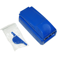 Vente chaude En Plastique Cigarette Tabac Remplissage Avec Trois Tubes Filtration Manuelle Fumer Machine À Rouler Cigarette Machine