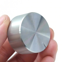 Bouton en aluminium de 6mm pour axe D 50mm diamètre lecteur CD Audio amplificateur de puissance réglage du commutateur accessoires électroniques